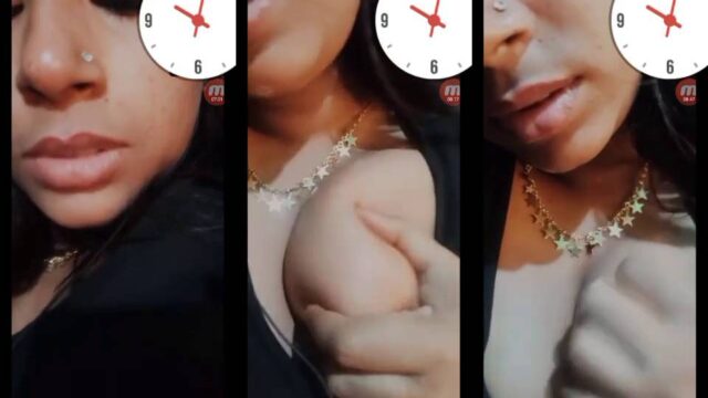 Sexy Lips Girl Big Boobs Showing Hot Video